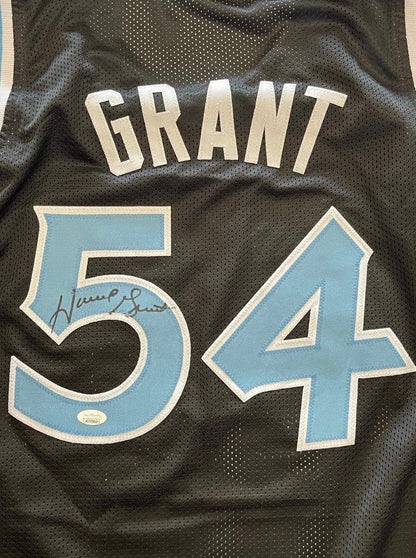 Horace Grant Signed Orlando Black Basketball Jersey (JSA)