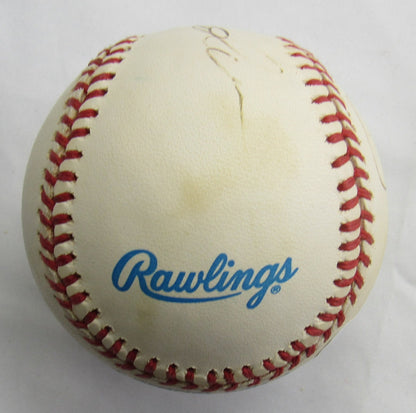 Sparky Anderson Cecil Fielder Signed Auto Baseball JSA CG96923
