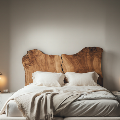 Rustic Split Headboard For Bedroom And Sleeping Space