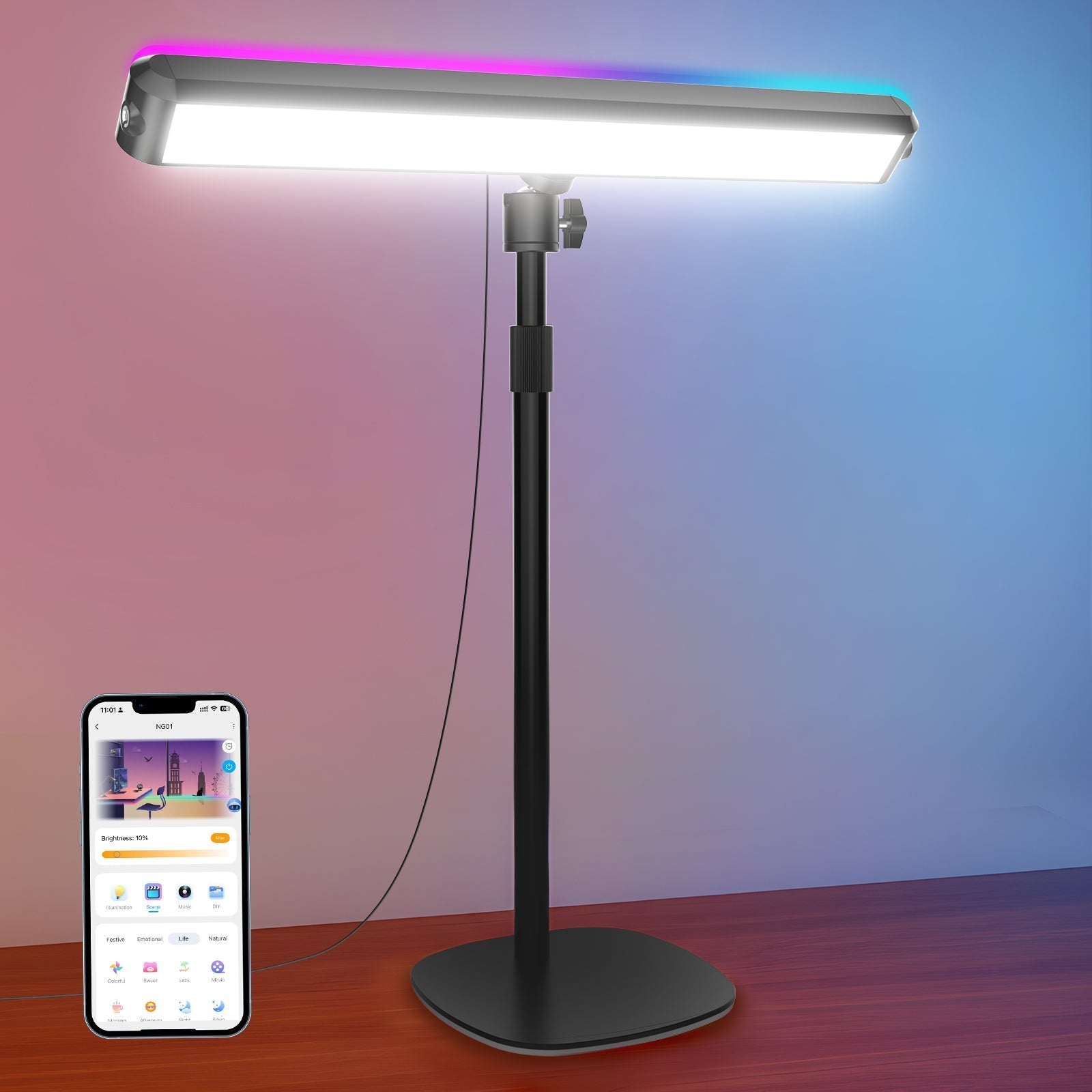 NEEWER NG01 RGB LED Streaming Light