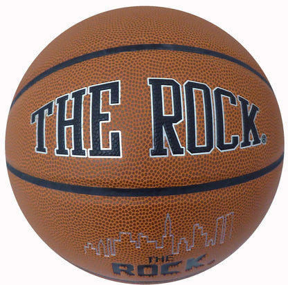 Jim Boeheim Autographed The Rock Basketball Syracuse Orange "05 Champs" Steiner Stock #185850