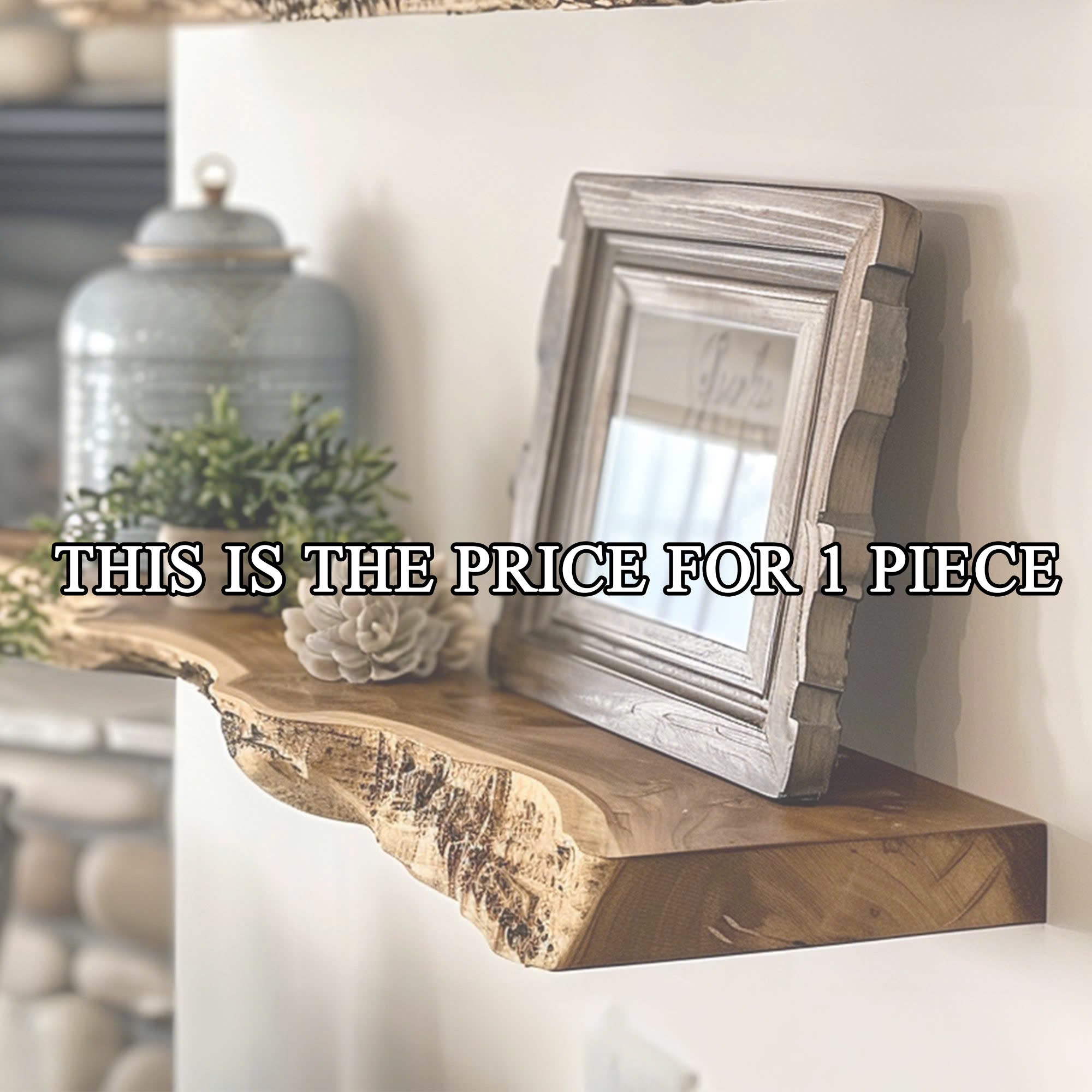 Rustic Floating Shelves Display Shelves Gifts