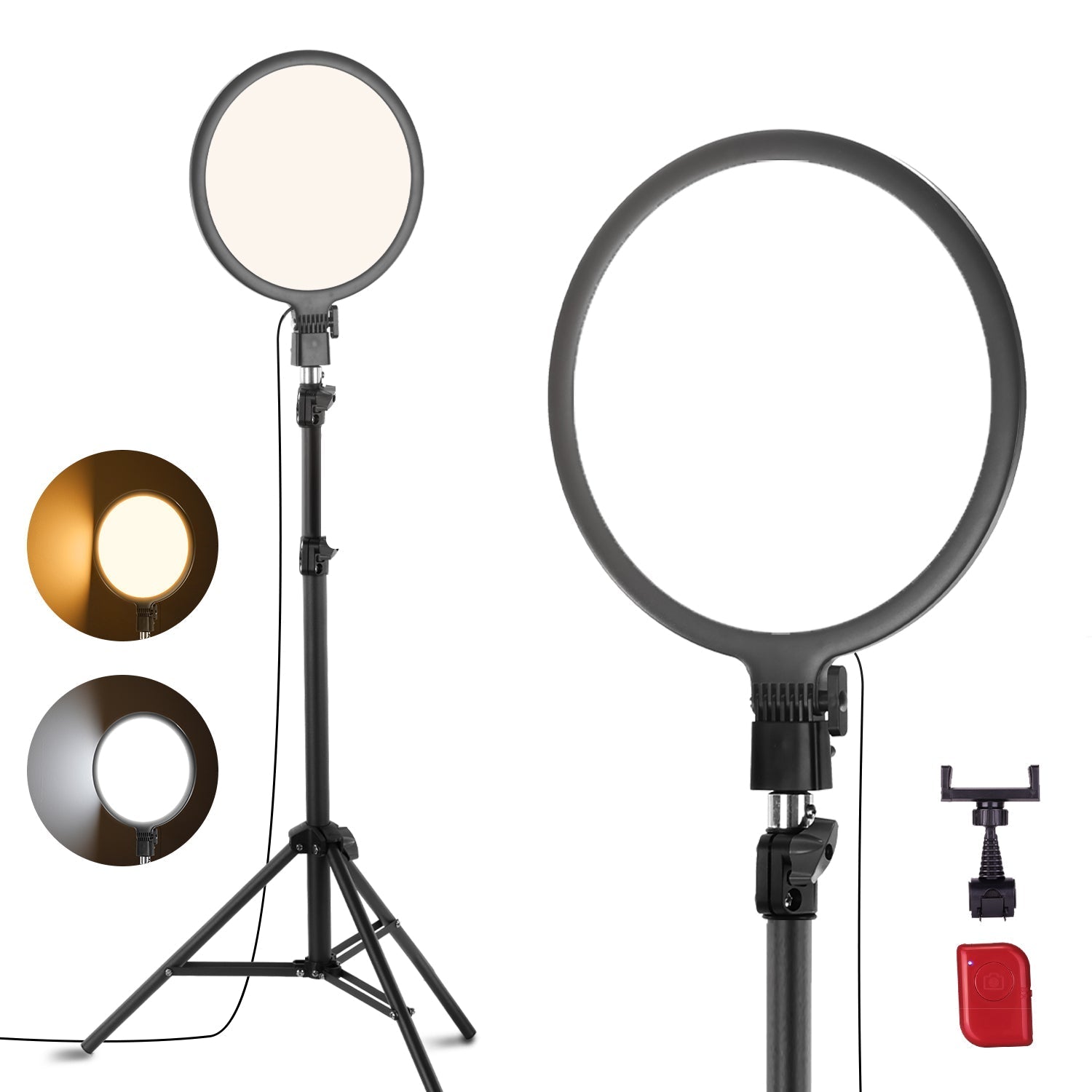 NEEWER BASICS R10L/R12L Full Screen Ring Light