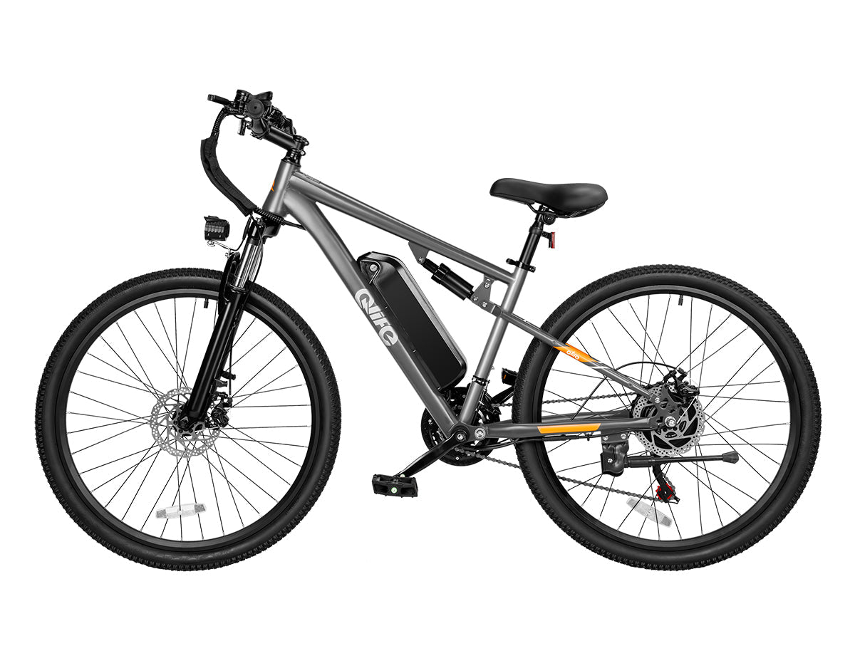 Racer Ultra 27.5'' Full-Suspension Mountain eBike for Adults