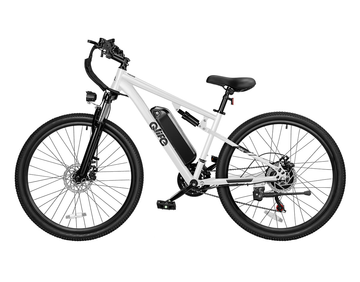 Racer Ultra 27.5'' Full-Suspension Mountain eBike for Adults