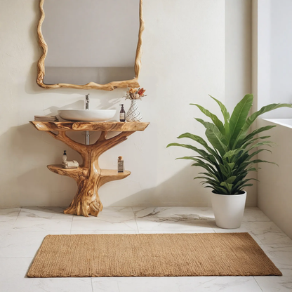 Handcrafted Wood Vanity Bathroom