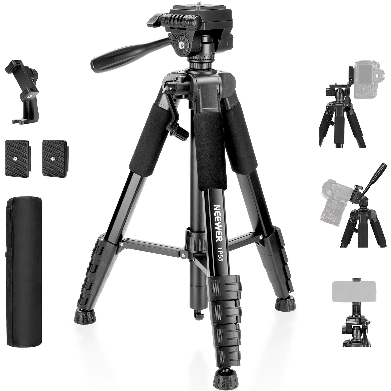 NEEWER BASICS TP55 71" Camera Tripod