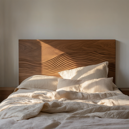 Rustic Sculptural Artistic Headboard For Bedroom Or Personal Space