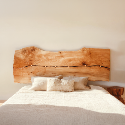 Rustic Wall Mounted Headboard For Bedroom And Home Space