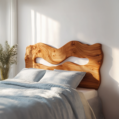 Rustic Accent Headboard For Bedroom And Resting Space
