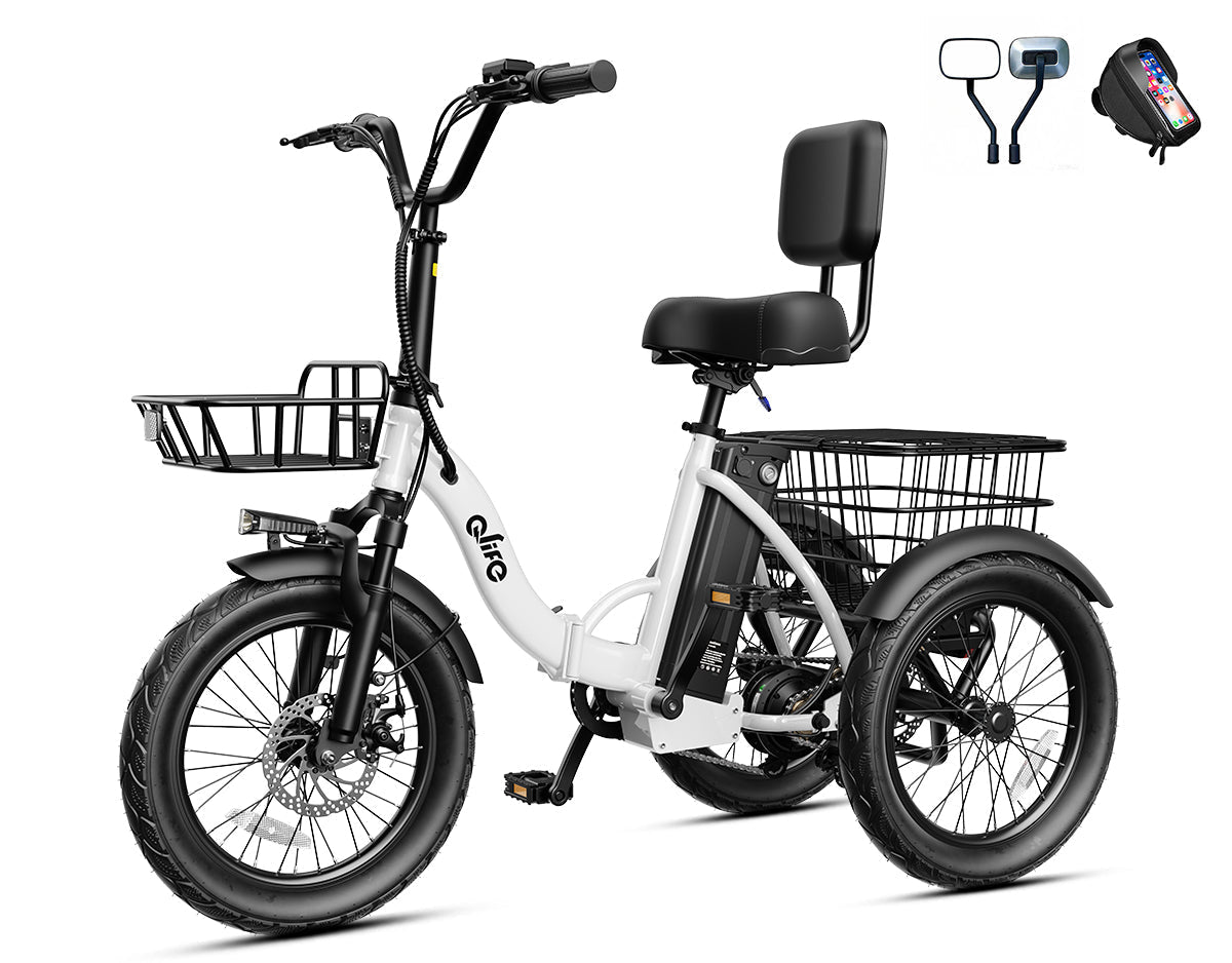 Triker 2.0 Folding 3 Wheels Electric Bike