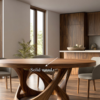 Organic Modern Dining Table Dining Room Or Kitchen