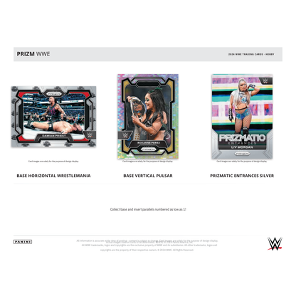 2024 Panini Prizm WWE Hobby 12 Box Case