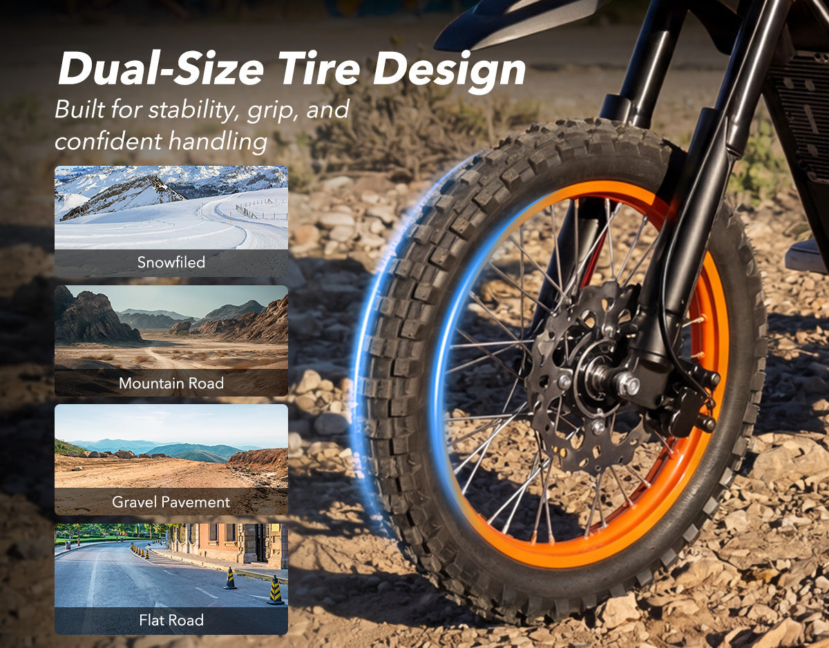 Vela E8 Electric Dirt Bike for Teens & Adults