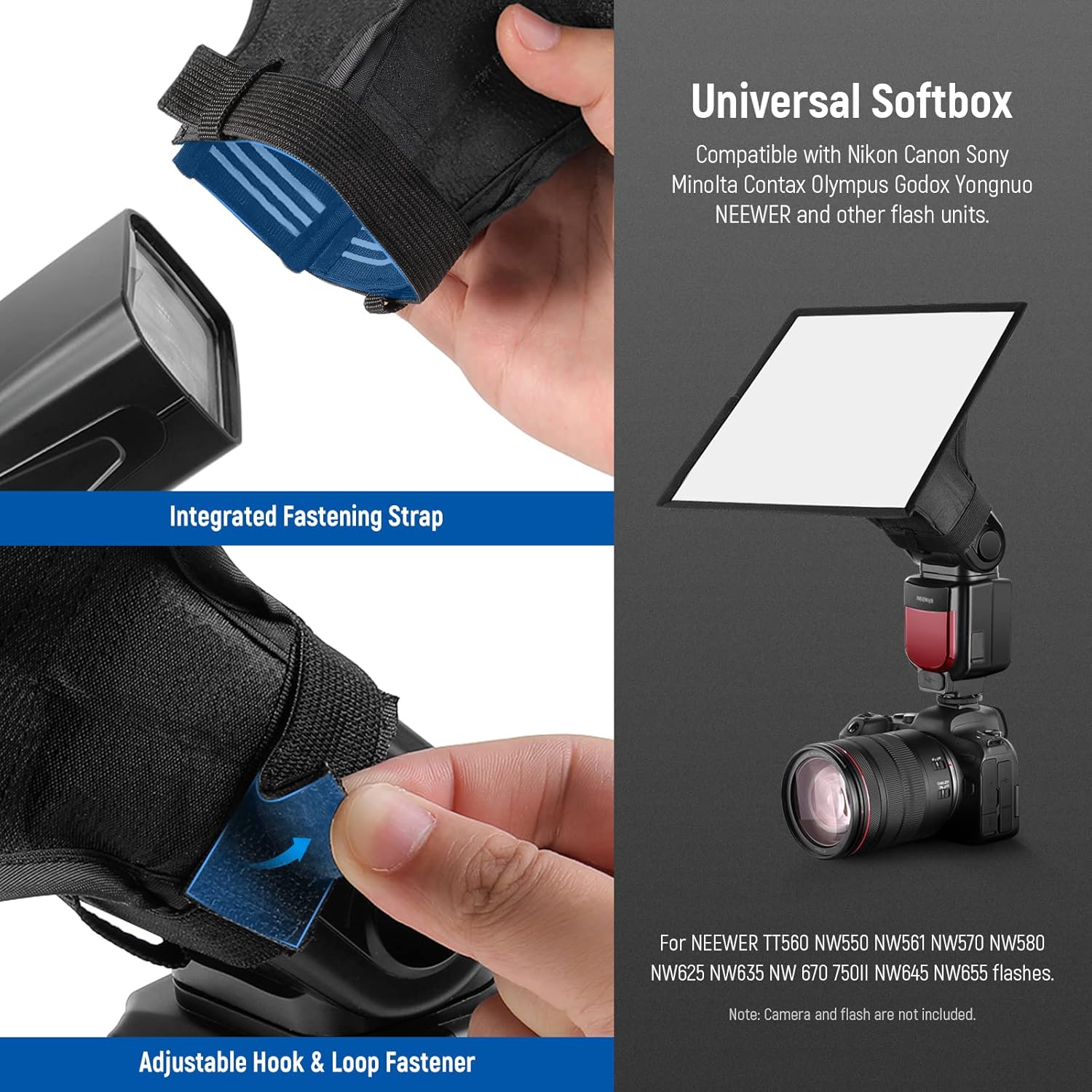 NEEWER Flash Diffuser Light Softbox