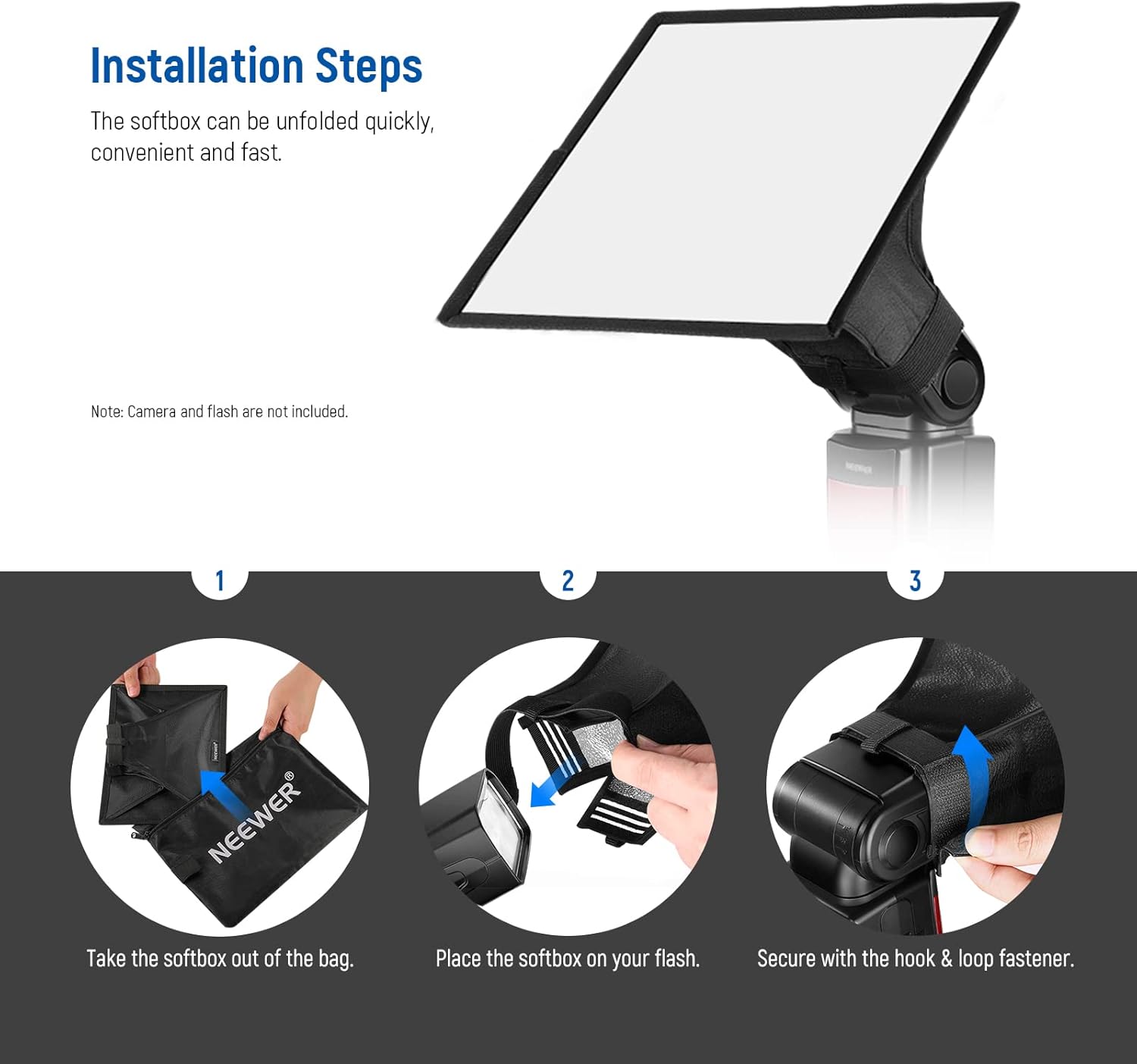 NEEWER Flash Diffuser Light Softbox