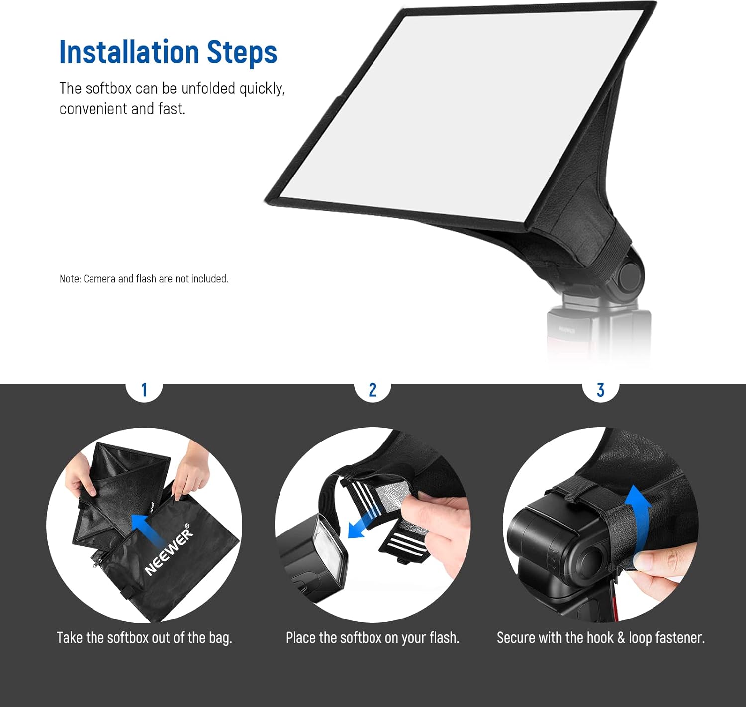 NEEWER Flash Diffuser Light Softbox
