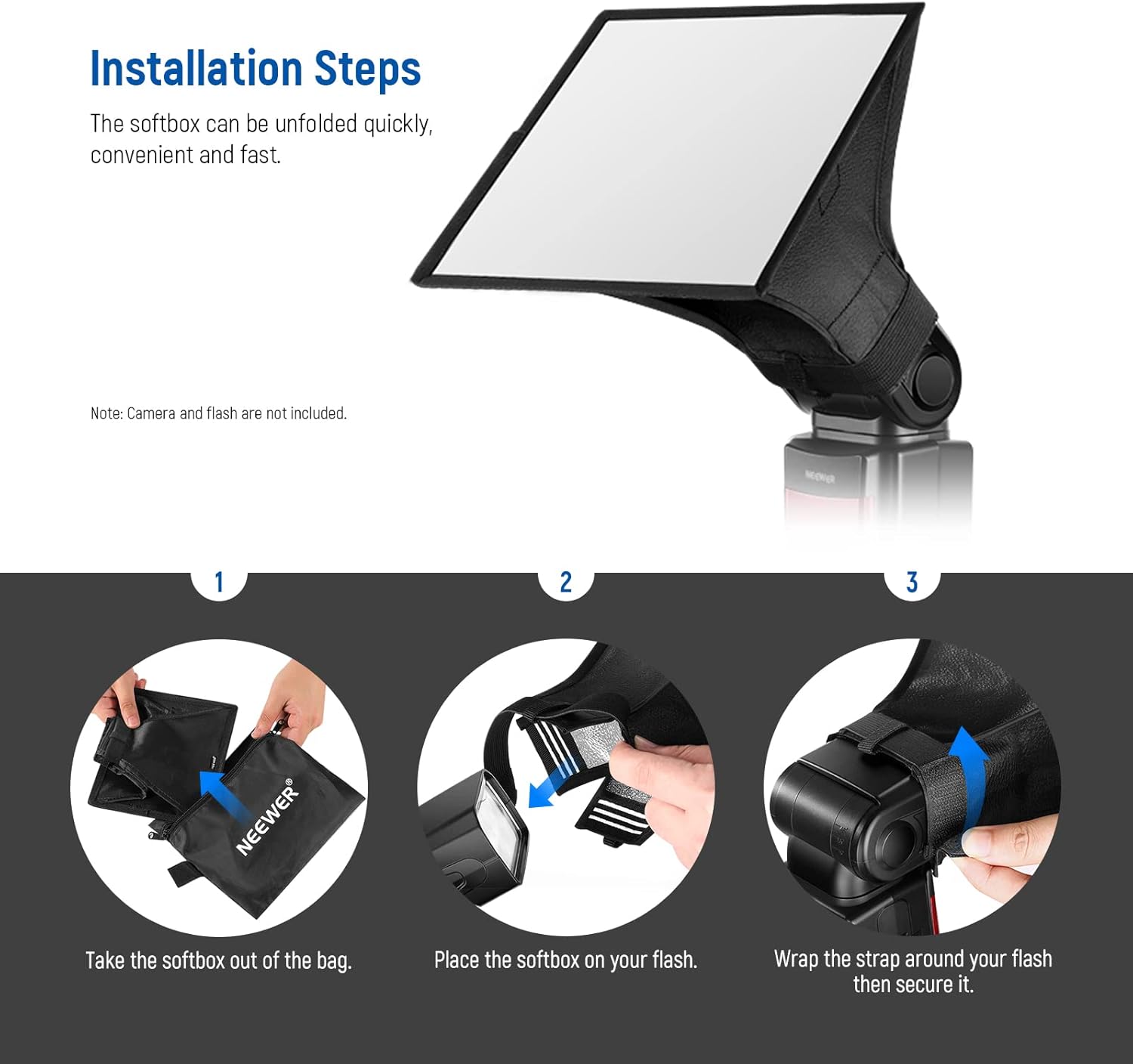 NEEWER Flash Diffuser Light Softbox