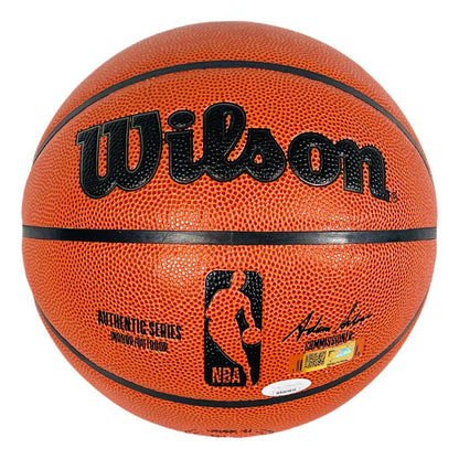 Shawn Kemp Signed Seattle SuperSonics Wilson Authentic Series NBA Basketball (Beckett)