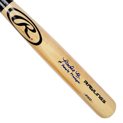 Rachel Balkovec Signed 1st Female manager Inscription Rawlings Blonde Baseball Bat (Beckett)