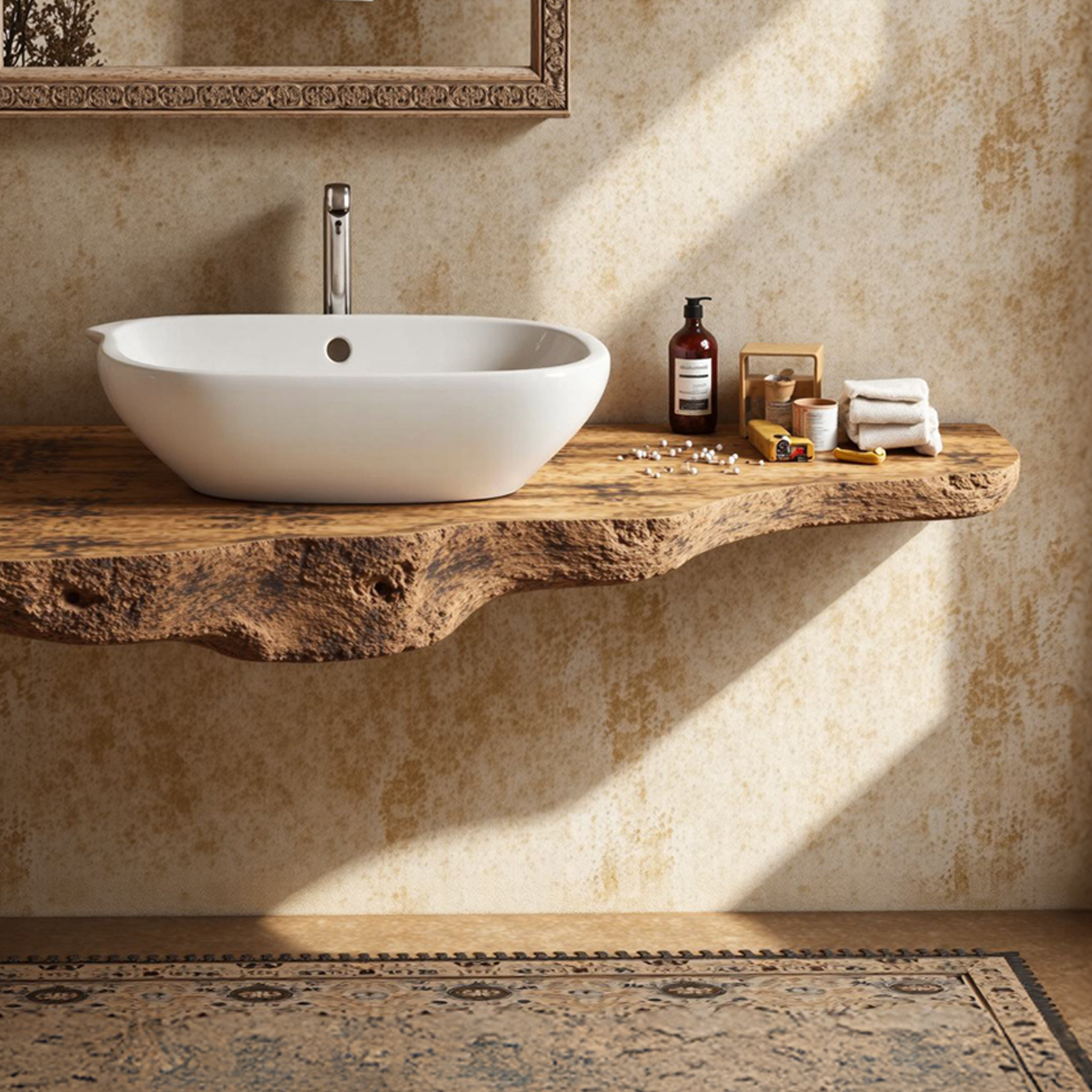 Wooden Floating Bathroom Vanity