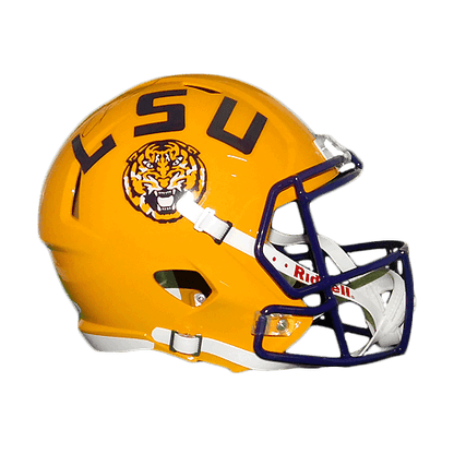 Odell Beckham Jr. Signed LSU Tigers Full-Size Speed Replica Yellow Helmet (JSA)