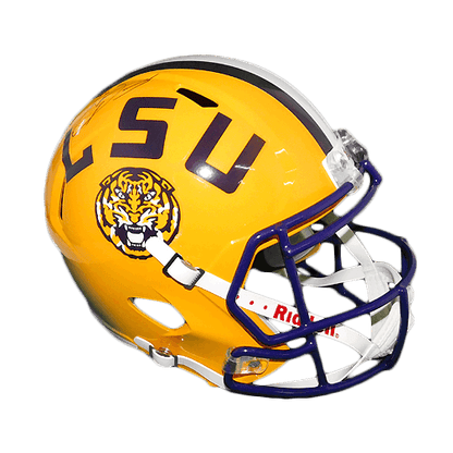 Odell Beckham Jr. Signed LSU Tigers Full-Size Speed Replica Yellow Helmet (JSA)
