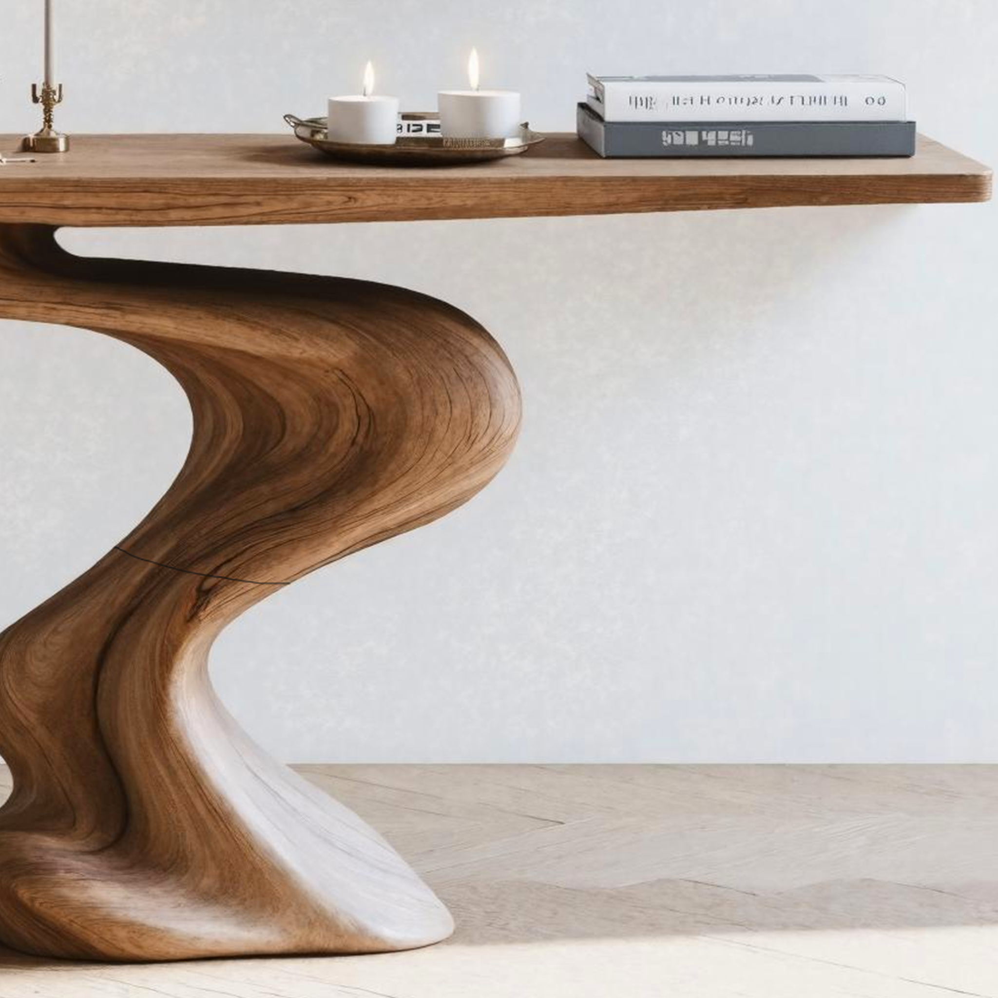 Handcrafted Modern Console Table Furniture Decor
