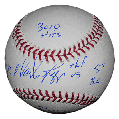 Wade Boggs Autographed Official Major League Baseball (JSA) W/ 5 Inscription Included