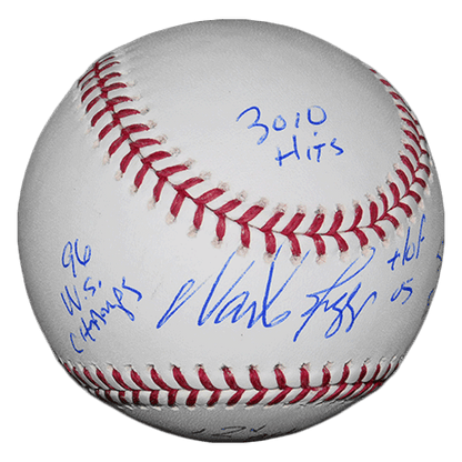 Wade Boggs Autographed Official Major League Baseball (JSA) W/ 5 Inscription Included