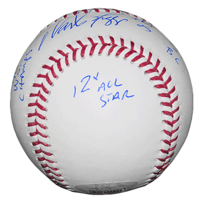 Wade Boggs Autographed Official Major League Baseball (JSA) W/ 5 Inscription Included