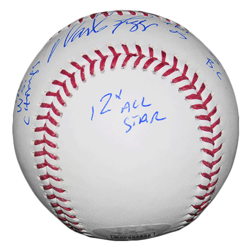 Wade Boggs Autographed Official Major League Baseball (JSA) W/ 5 Inscription Included