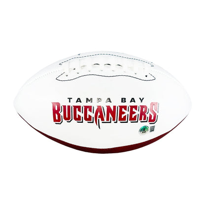 Derrick Brooks Signed Tampa Bay Buccaneers Official NFL Team Logo Football (Beckett)