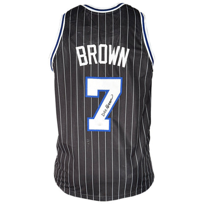 Dee Brown Signed Orlando Black Basketball Jersey (JSA)