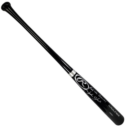 Jack Clark Signed F*** the Dodgers Inscription Rawlings Black Baseball Bat (JSA)