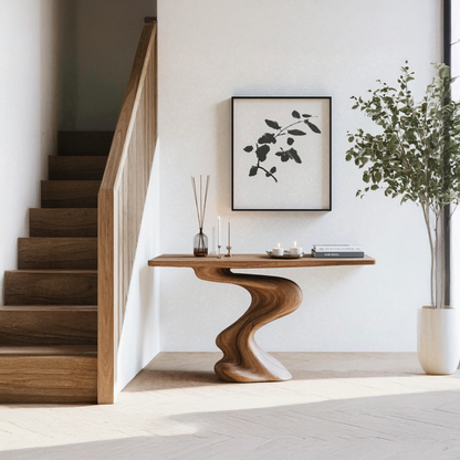 Handcrafted Modern Console Table Furniture Decor