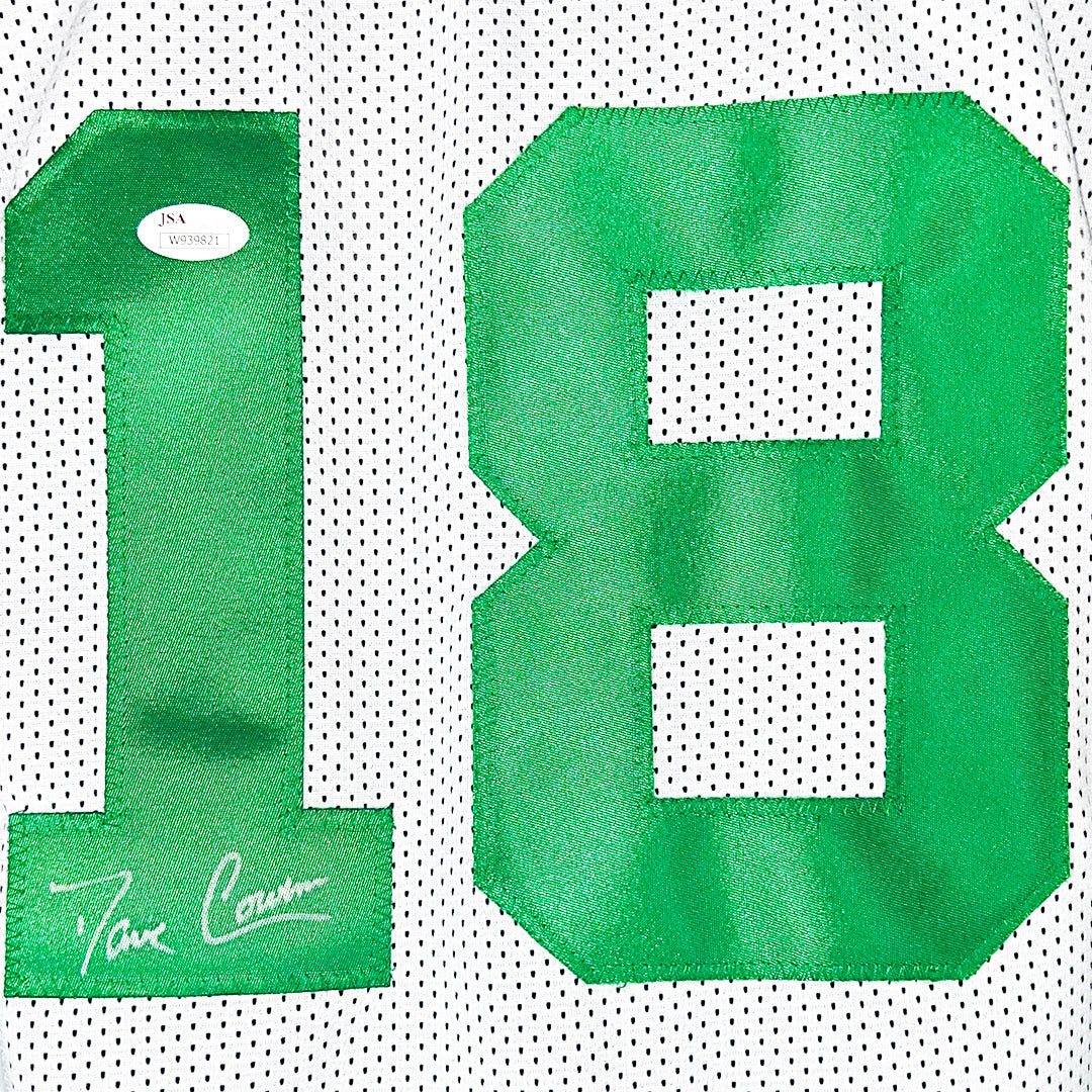 Dave Cowens Signed Boston Pro White Basketball Jersey (JSA)