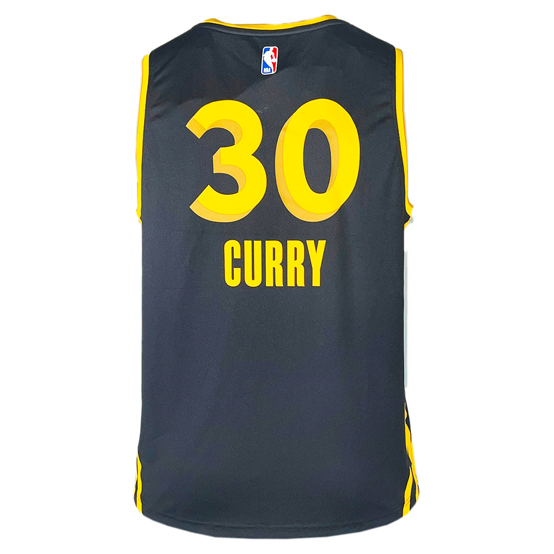 Steph Curry Authentic Golden State Warriors Black XL Unsigned Fanatics Basketball Jersey