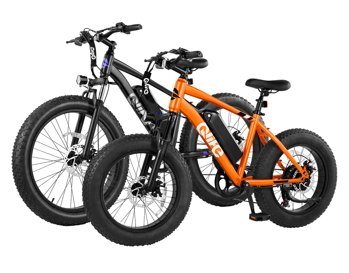 Pedod® Ebike Combo Sale Racer 20x4.0 Fat Tire+Racer Plus 26x4.0'' Fat Tire