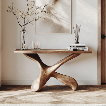 Farmhouse Console Table Entryway Decor