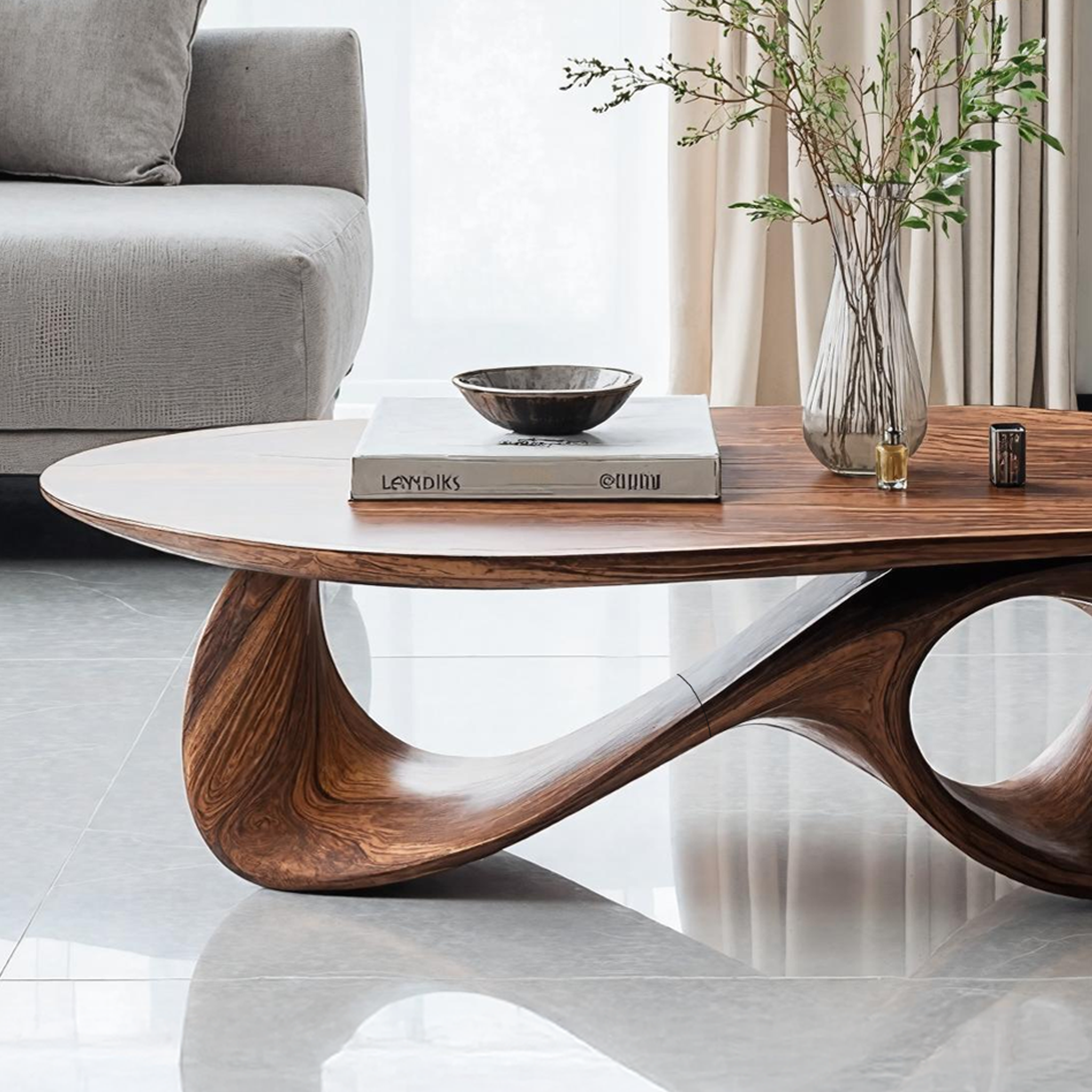 Rustic Coffee Table For Natural Home Styling