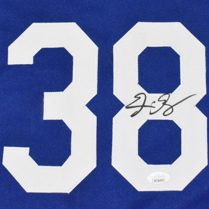 Eric Gagne Signed Los Angeles Blue Baseball Jersey (JSA)