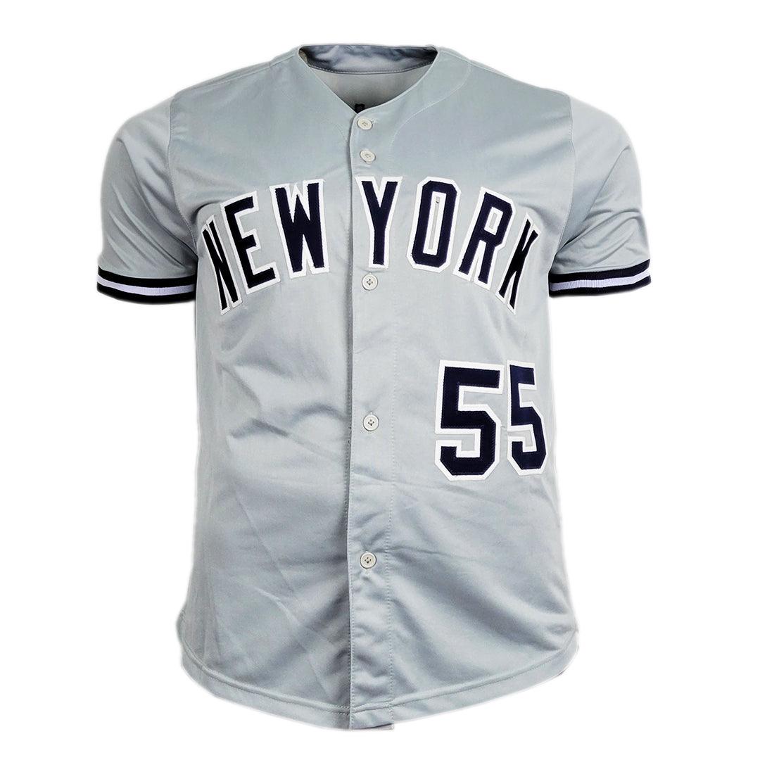 Domingo German Signed New York Grey Baseball Jersey (JSA)