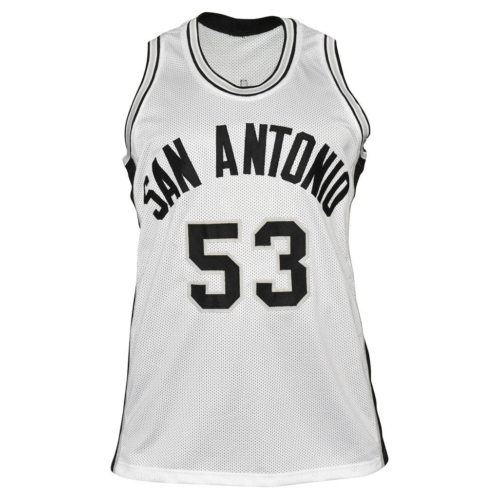 Artis Gilmore Signed HOF 11 Inscription San Antonio Pro White Basketball Jersey (Beckett)