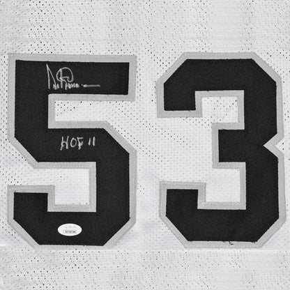 Artis Gilmore Signed HOF 11 Inscription San Antonio Pro White Basketball Jersey (Beckett)