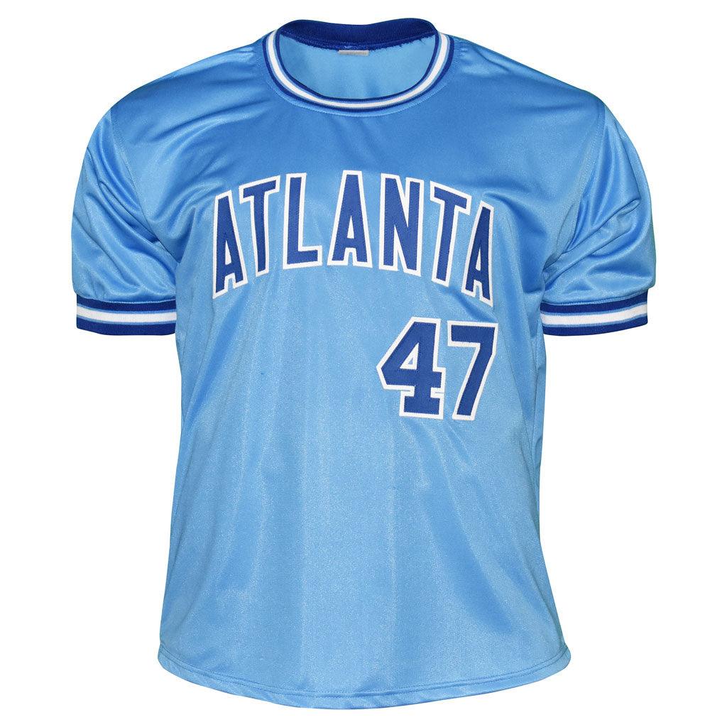 Tom Glavine Signed Atlanta Light Blue Baseball Jersey (JSA)