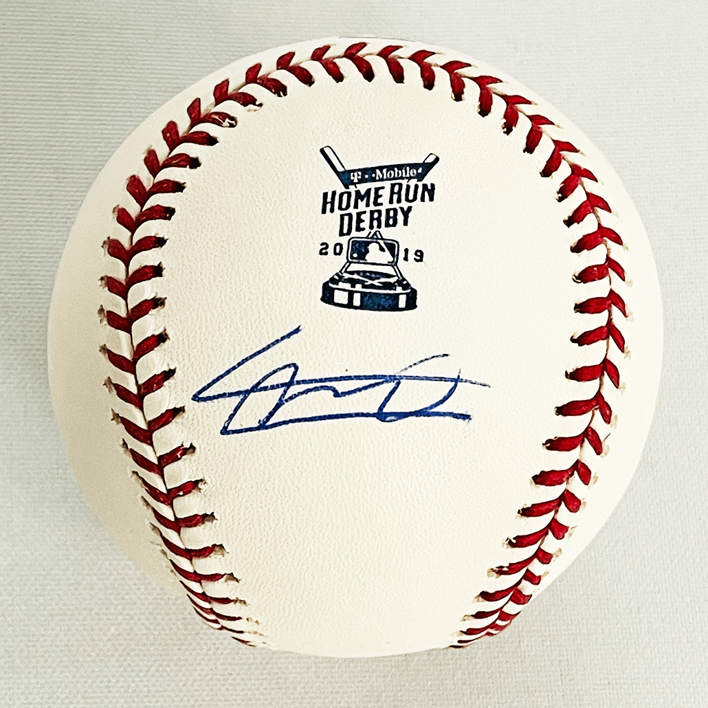 Vladimir Guerrero Jr Signed Rawlings Official MLB 2019 Home Run Derby Baseball (JSA)