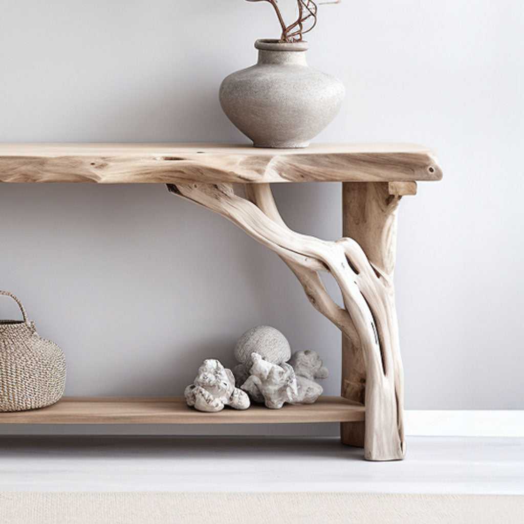 Decorative Console Table For Rustic And Modern Homes