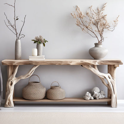 Decorative Console Table For Rustic And Modern Homes