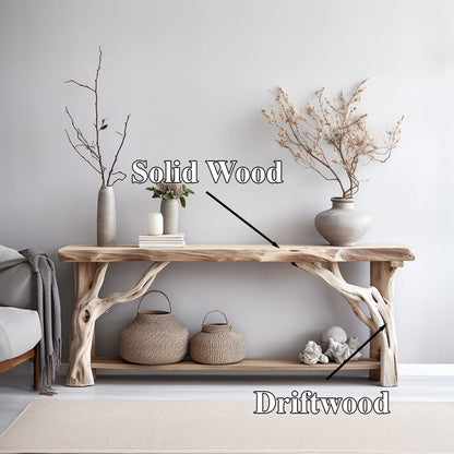 Decorative Console Table For Rustic And Modern Homes